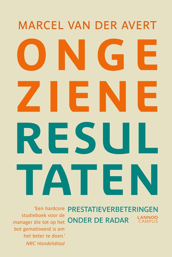 Boek Ongeziene Resultaten Marcel Van der Avert